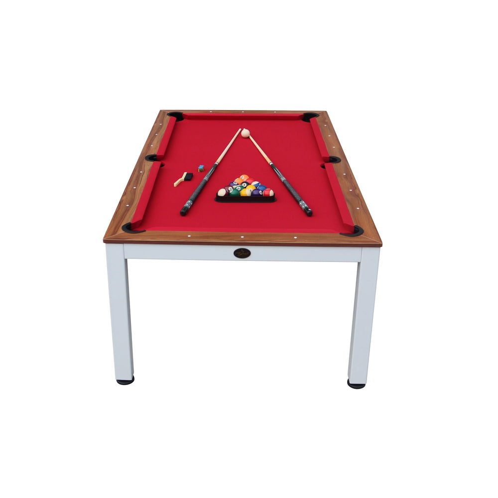 Playcraft Glacier 7' Pool Table with Dining Top-Billiard Tables-Playcraft-No Thank You-Game Room Shop