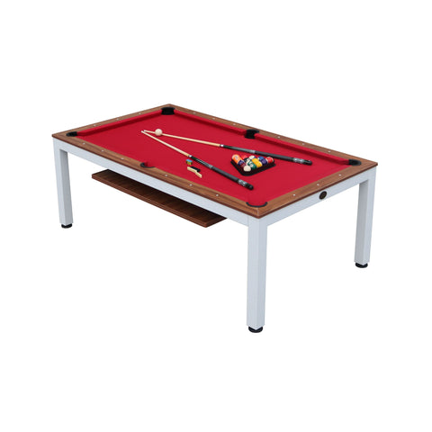 Image of Playcraft Glacier 7' Pool Table with Dining Top-Billiard Tables-Playcraft-No Thank You-Game Room Shop