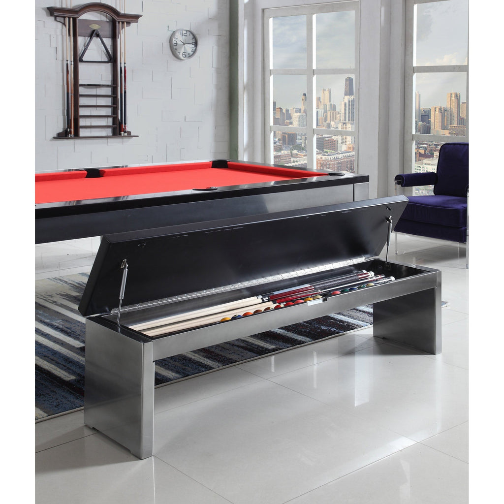 Playcraft Monaco Slate Pool Table with Dining Top-Billiard Tables-Playcraft-7' Length-1 Bench (+$1000)-Game Room Shop