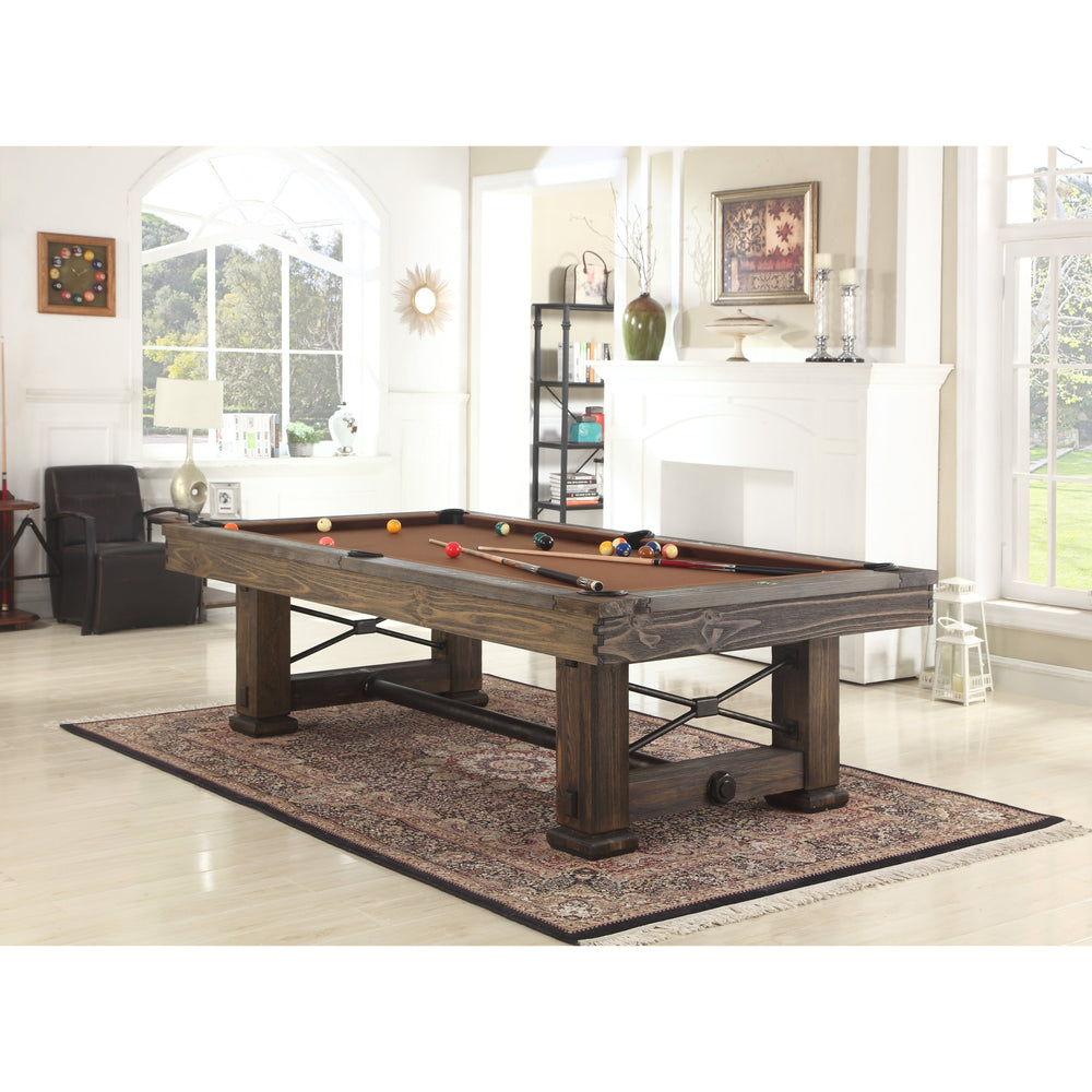 Playcraft Rio Grande Slate Pool Table-Billiard Tables-Playcraft-7' Length-Weathered Raven-No Thank You-Game Room Shop