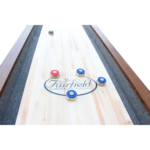 Image of Playcraft Santa Fe Pro - Style Shuffleboard Table-Shuffleboard Tables-Playcraft-12' Length-Game Room Shop