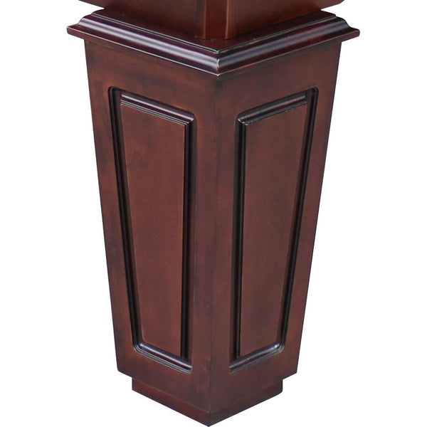 Playcraft St Lawrence 8' Slate Pool Table-Billiard Tables-Playcraft-Chestnut-Game Room Shop
