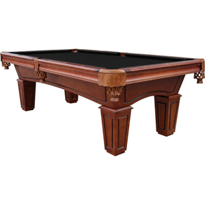 Playcraft St Lawrence 8' Slate Pool Table-Billiard Tables-Playcraft-Chestnut-Game Room Shop