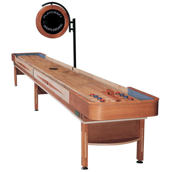 Playcraft Telluride Shuffleboard Table-Shuffleboard Tables-Playcraft-12' Length-Honey-Game Room Shop