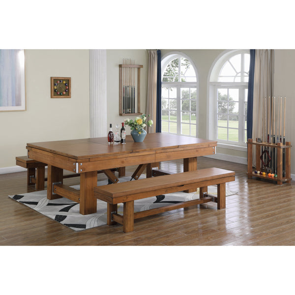Playcraft Willow Bend Slate Pool Table-Billiard Tables-Playcraft-7' Length-7' Length Dining Top-7' Length Bench-Game Room Shop