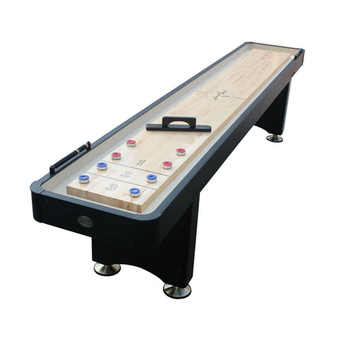 Image of Playcraft Woodbridge Shuffleboard Table-Shuffleboard Tables-Playcraft-9' Length-Black (9'/12'/14'/ Length ONLY)-Game Room Shop