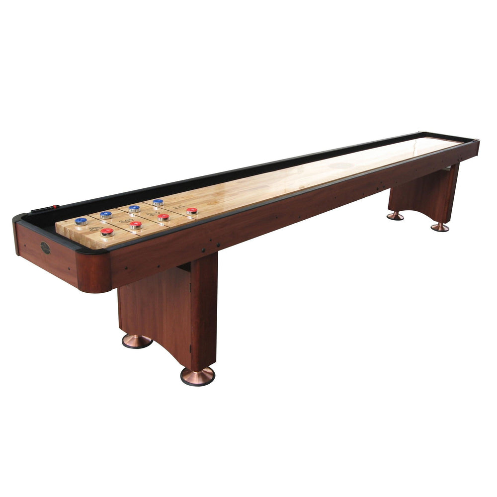 Playcraft Woodbridge Shuffleboard Table-Shuffleboard Tables-Playcraft-9' Length-Cherry-Game Room Shop