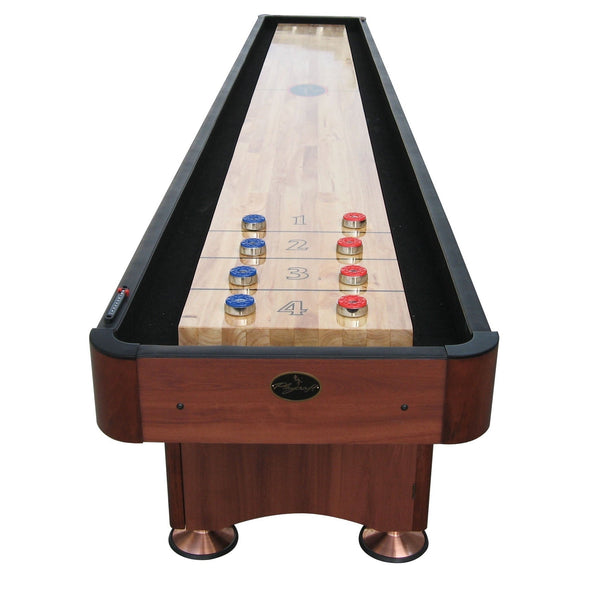Playcraft Woodbridge Shuffleboard Table-Shuffleboard Tables-Playcraft-9' Length-Espresso-Game Room Shop