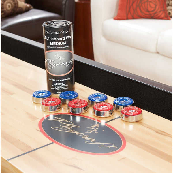 Playcraft Woodbridge Shuffleboard Table-Shuffleboard Tables-Playcraft-9' Length-Espresso-Game Room Shop