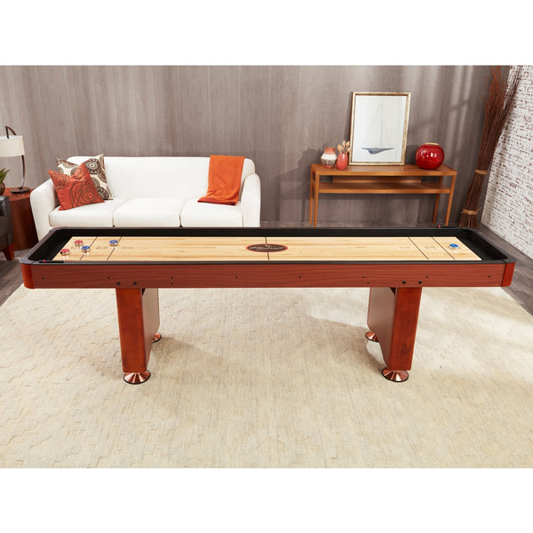Playcraft Woodbridge Shuffleboard Table-Shuffleboard Tables-Playcraft-9' Length-Espresso-Game Room Shop