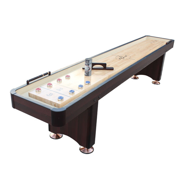 Playcraft Woodbridge Shuffleboard Table-Shuffleboard Tables-Playcraft-9' Length-Espresso-Game Room Shop