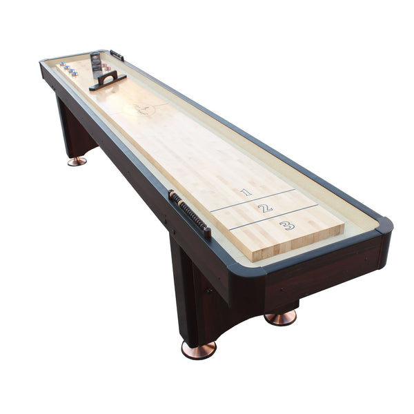 Playcraft Woodbridge Shuffleboard Table-Shuffleboard Tables-Playcraft-9' Length-Espresso-Game Room Shop