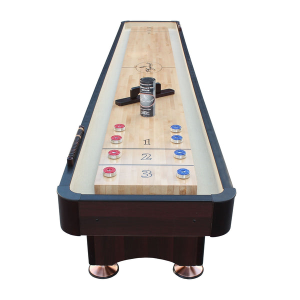 Playcraft Woodbridge Shuffleboard Table-Shuffleboard Tables-Playcraft-9' Length-Espresso-Game Room Shop