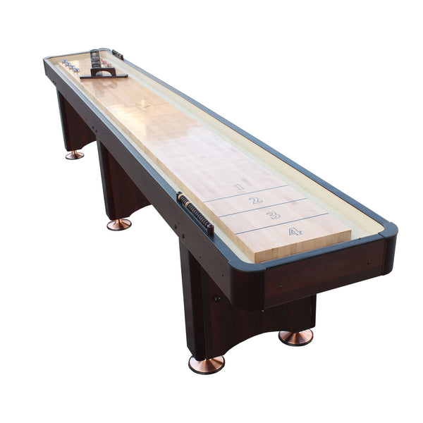 Playcraft Woodbridge Shuffleboard Table-Shuffleboard Tables-Playcraft-9' Length-Espresso-Game Room Shop