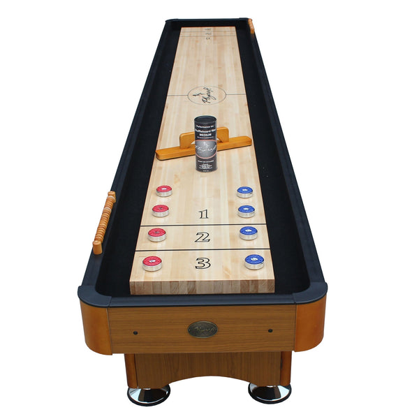 Playcraft Woodbridge Shuffleboard Table-Shuffleboard Tables-Playcraft-9' Length-Espresso-Game Room Shop