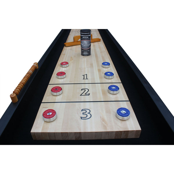 Playcraft Woodbridge Shuffleboard Table-Shuffleboard Tables-Playcraft-9' Length-Espresso-Game Room Shop