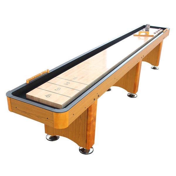 Playcraft Woodbridge Shuffleboard Table-Shuffleboard Tables-Playcraft-9' Length-Espresso-Game Room Shop