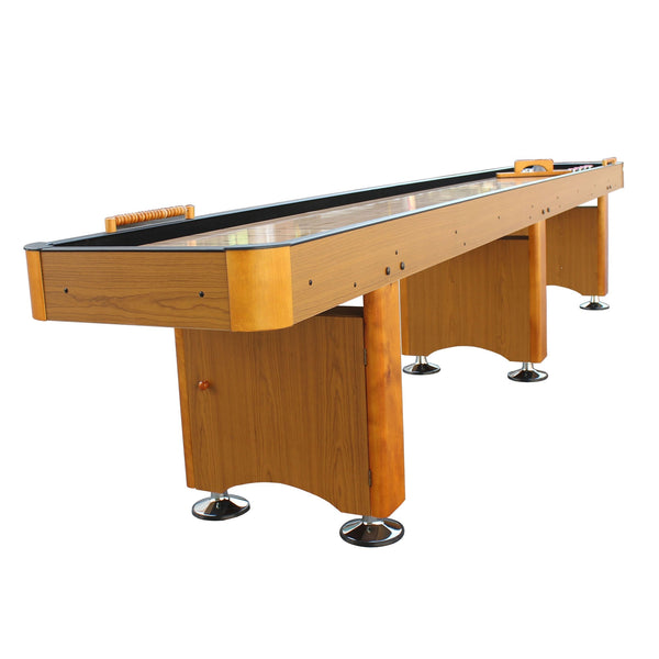Playcraft Woodbridge Shuffleboard Table-Shuffleboard Tables-Playcraft-9' Length-Espresso-Game Room Shop