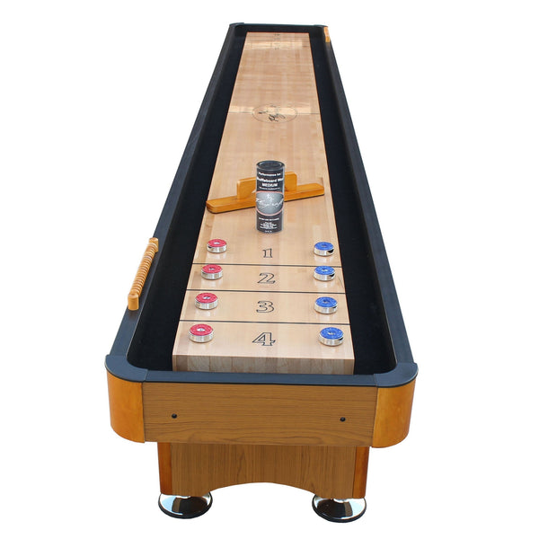 Playcraft Woodbridge Shuffleboard Table-Shuffleboard Tables-Playcraft-9' Length-Espresso-Game Room Shop