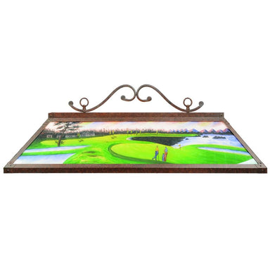 RAM Game Room 48" Hand-painted Golf Course Billiard Light RP 48 GOLF - Game Room Shop