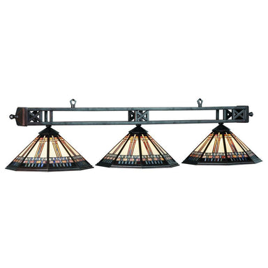RAM Game Room 54" Winslow 3 Lt Billiard Lamp - Game Room Shop