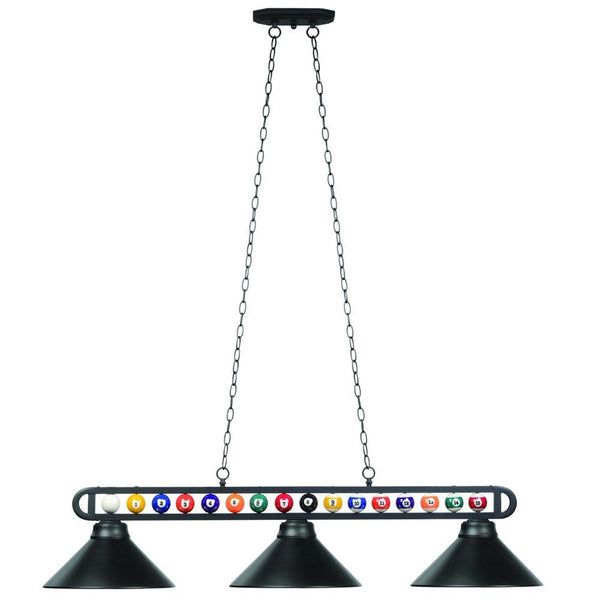 RAM Game Room 55" MB/MB Billiard Ball Fixture - Game Room Shop