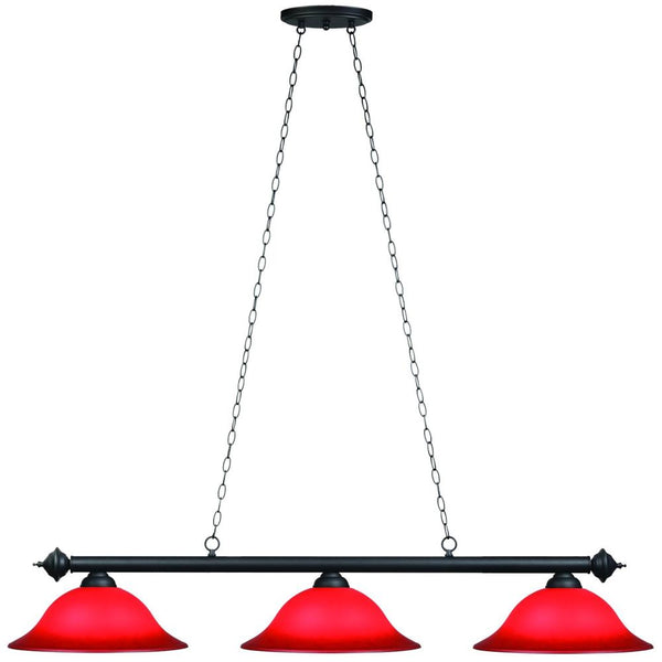 RAM Game Room 60" Marseilles Lamp Burgandy - Game Room Shop