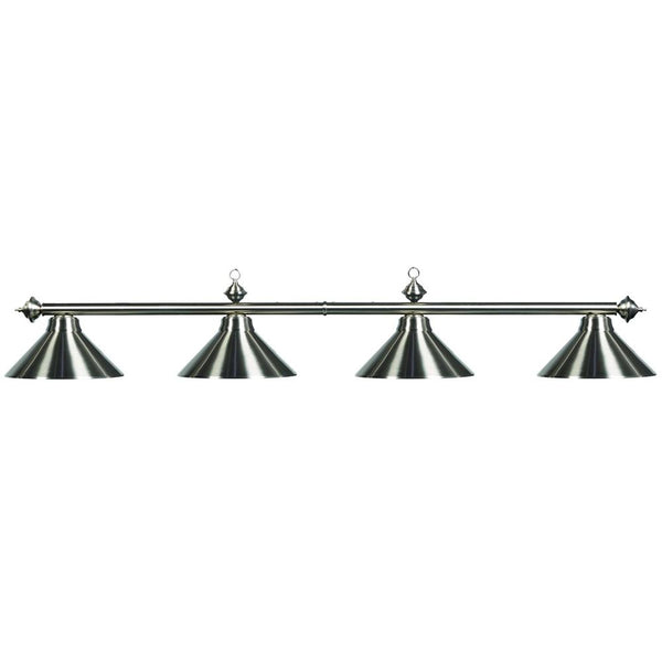 RAM Game Room 78" 4 Lt Billiard Light - Stainless - Game Room Shop