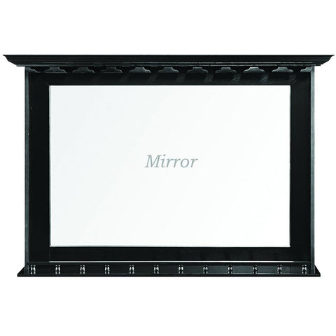 Image of RAM Game Room Bar Mirror - Black BMR BLK - Game Room Shop