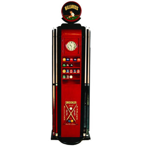 RAM Game Room Billiards Gas Pump Themed Ball and Cue Holder R934 - Game Room Shop