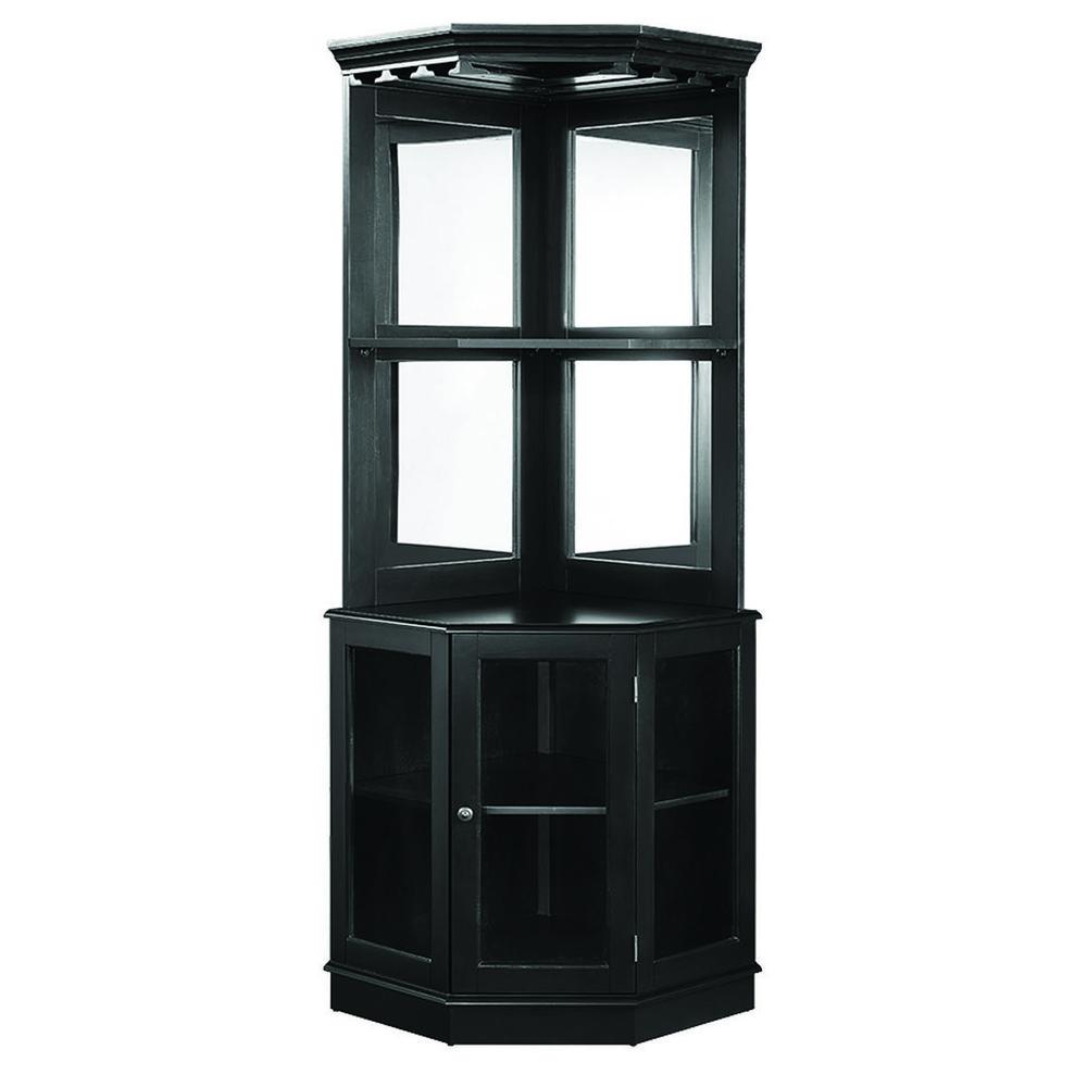 Ram Game Room Corner Bar Cabinet - Game Room Shop