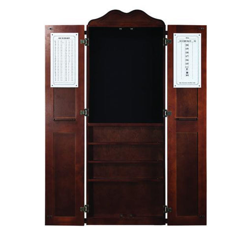 Image of Ram Game Room Dartboard Cabinet Wall Cue Rack - Game Room Shop