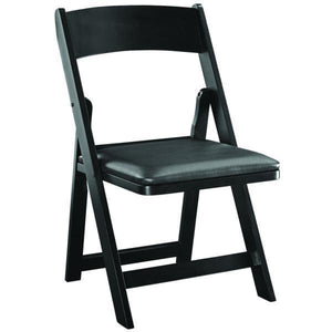 RAM Game Room Folding Game Chair - Black - Game Room Shop