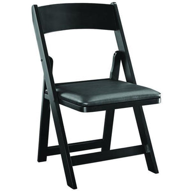 RAM Game Room Folding Game Chair - Black - Game Room Shop