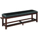 RAM Game Room Spectator Storage Bench - Cappuccino - Game Room Shop