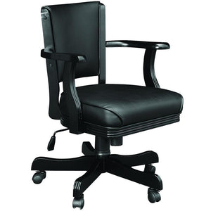 RAM Game Room Swivel Game Chair - Black - Game Room Shop