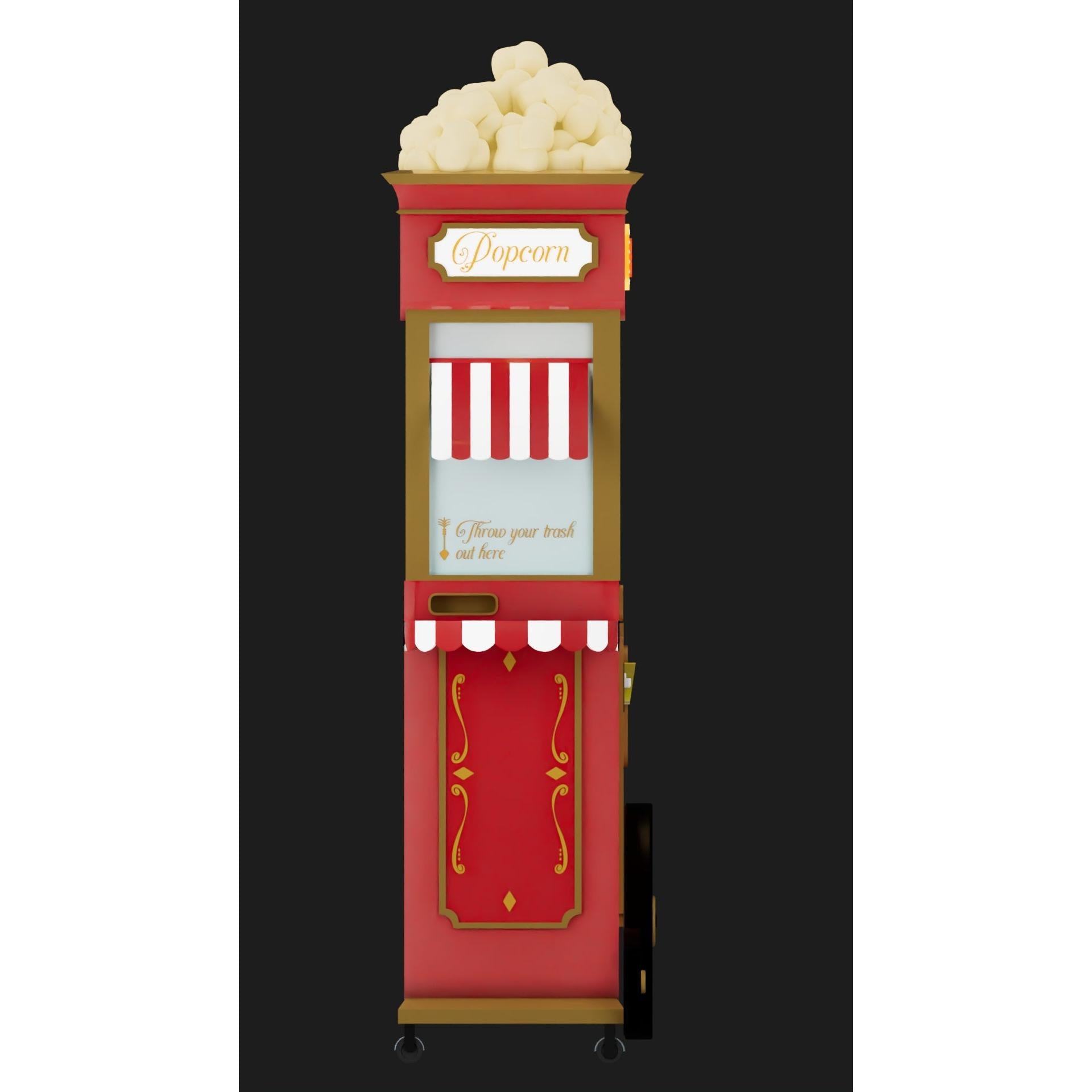 Sweet Robo Popcart Machine-Arcade Games-Sweet Robo-Game Room Shop