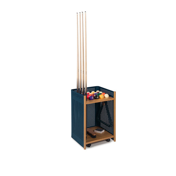 RS Barcelona Indoor Mou Floor Cue Rack-Accessories-RS Barcelona-Blue-Game Room Shop