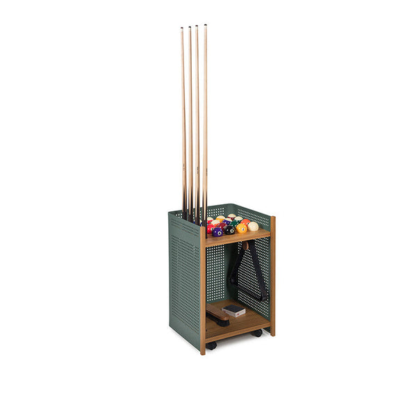 RS Barcelona Indoor Mou Floor Cue Rack-Accessories-RS Barcelona-Green-Game Room Shop