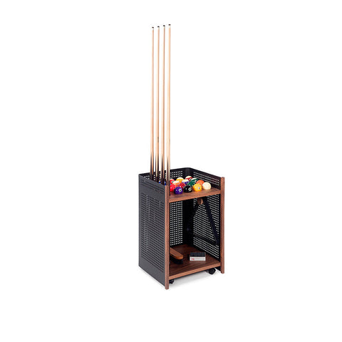 Image of RS Barcelona Outdoor Mou Floor Cue Rack-Accessories-RS Barcelona-Black-Game Room Shop