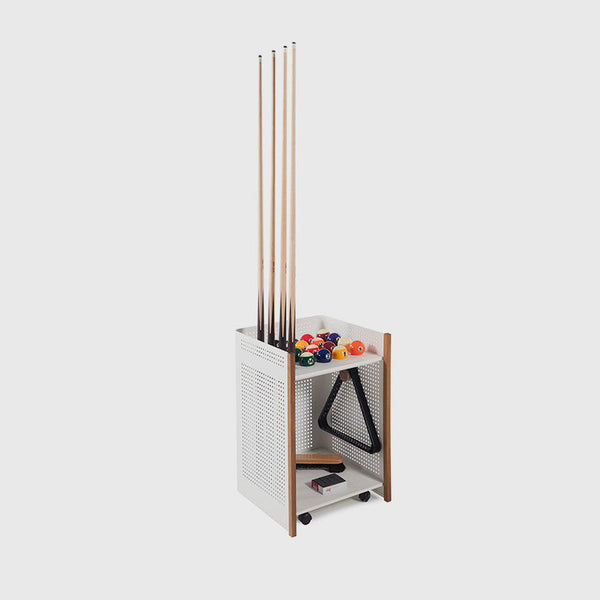 RS Barcelona Outdoor Mou Floor Cue Rack-Accessories-RS Barcelona-White-Game Room Shop