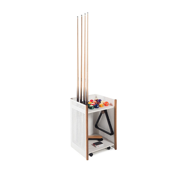 RS Barcelona Outdoor Mou Floor Cue Rack-Accessories-RS Barcelona-White-Game Room Shop