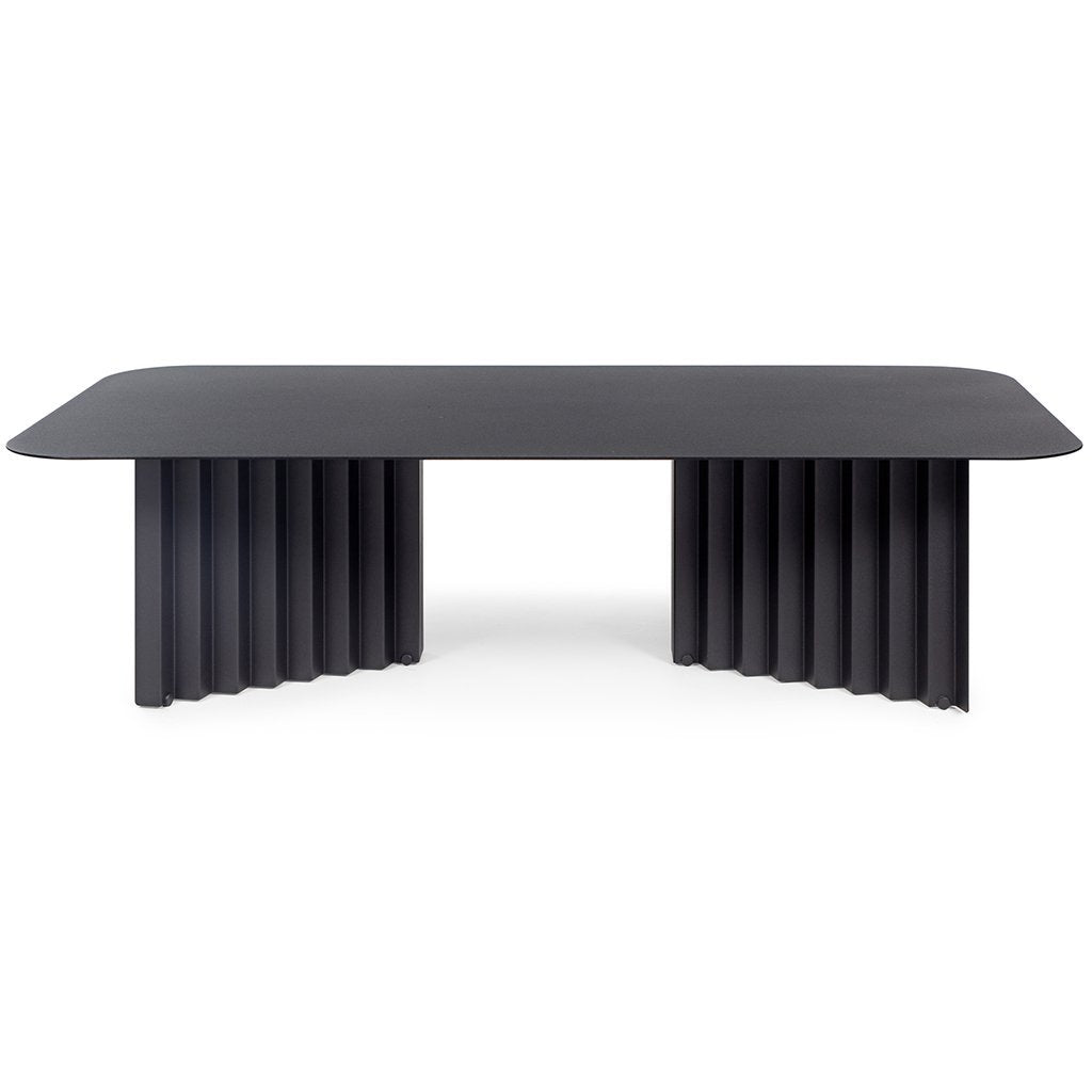 RS Barcelona Plec Table-Furniture-RS Barcelona-LARGE-STEEL-BLACK-Game Room Shop