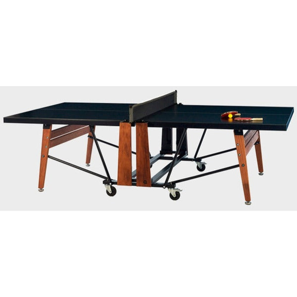 RS Barcelona RS Folding Ping Pong Table-Table Tennis Table-RS Barcelona-Black-Game Room Shop