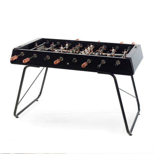 RS Barcelona RS3 Metal Foosball Table-Foosball Table-RS Barcelona-Black-Game Room Shop