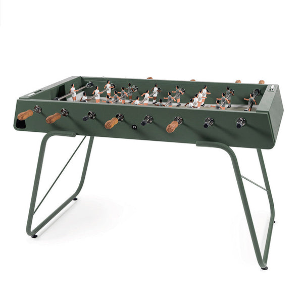 RS Barcelona RS3 Metal Foosball Table-Foosball Table-RS Barcelona-Green-Game Room Shop