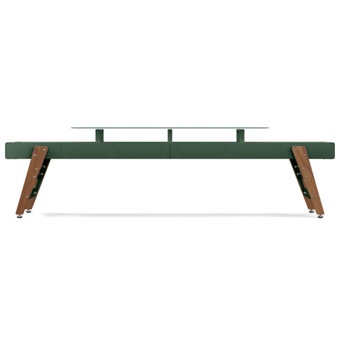 Image of RS Barcelona Track Dining Shuffleboard Table-Foosball Table-RS Barcelona-9ft Length-Green-Game Room Shop