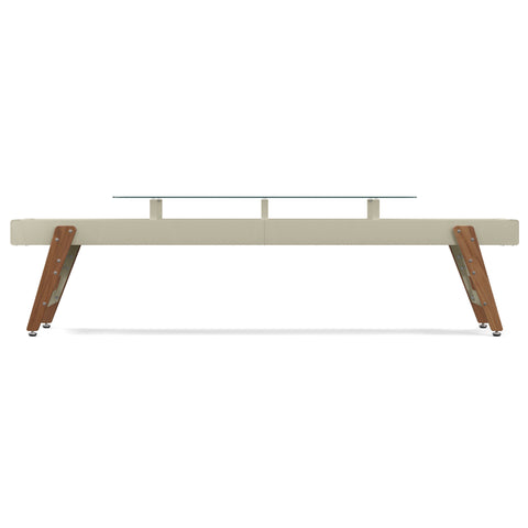 Image of RS Barcelona Track Dining Shuffleboard Table-Foosball Table-RS Barcelona-9ft Length-Grey-Game Room Shop