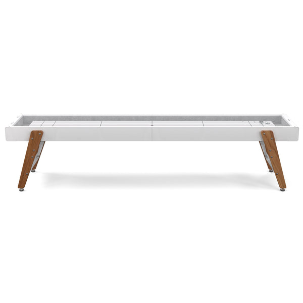 RS Barcelona Track Shuffleboard Table-Foosball Table-RS Barcelona-White-9ft Length-Game Room Shop