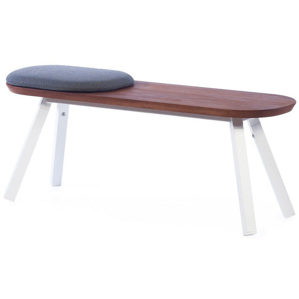 RS Barcelona You and Me Bench Indoor/Outdoor Iroko Wood-Furniture-RS Barcelona-Select an Option-Select an Option-Game Room Shop